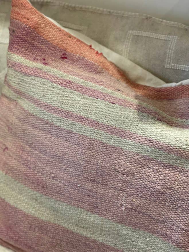 Vintage Liv Stripe Cushion Cover