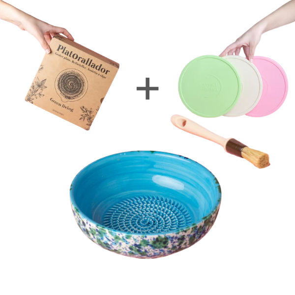 Starter Set Medio (raspbord + deksel + borsteltje)