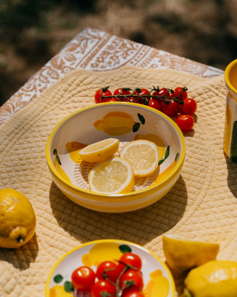 Giftset Limone (Raspbord + oliefles + gratis borsteltje)