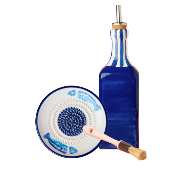 Giftset Tuna (Mini raspbord + oliefles + gratis borsteltje) 
