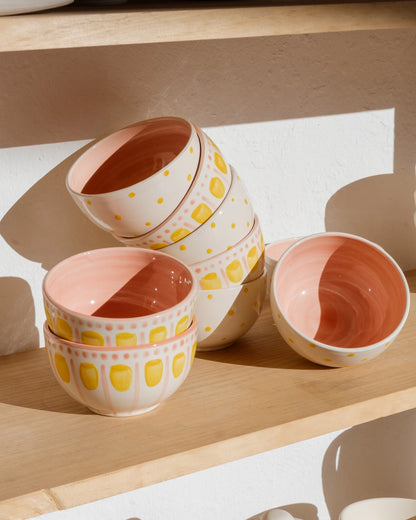Ontbijtkom ø14cm | Spaans, handgemaakt