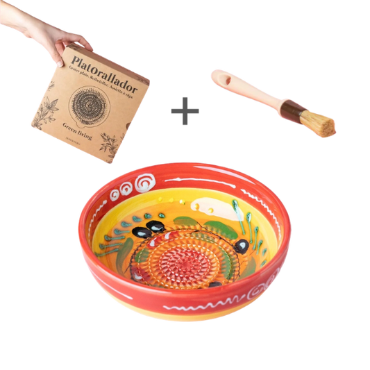 Starter Set Medio (grater plate + brush)