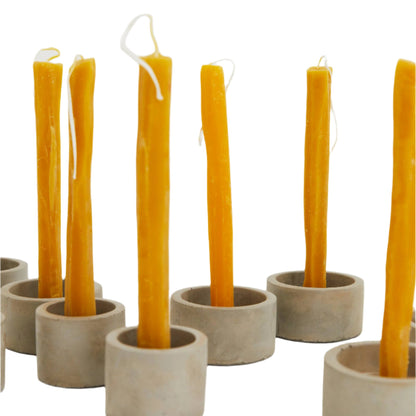 Pure bijenwaskaarsen (set van 5)