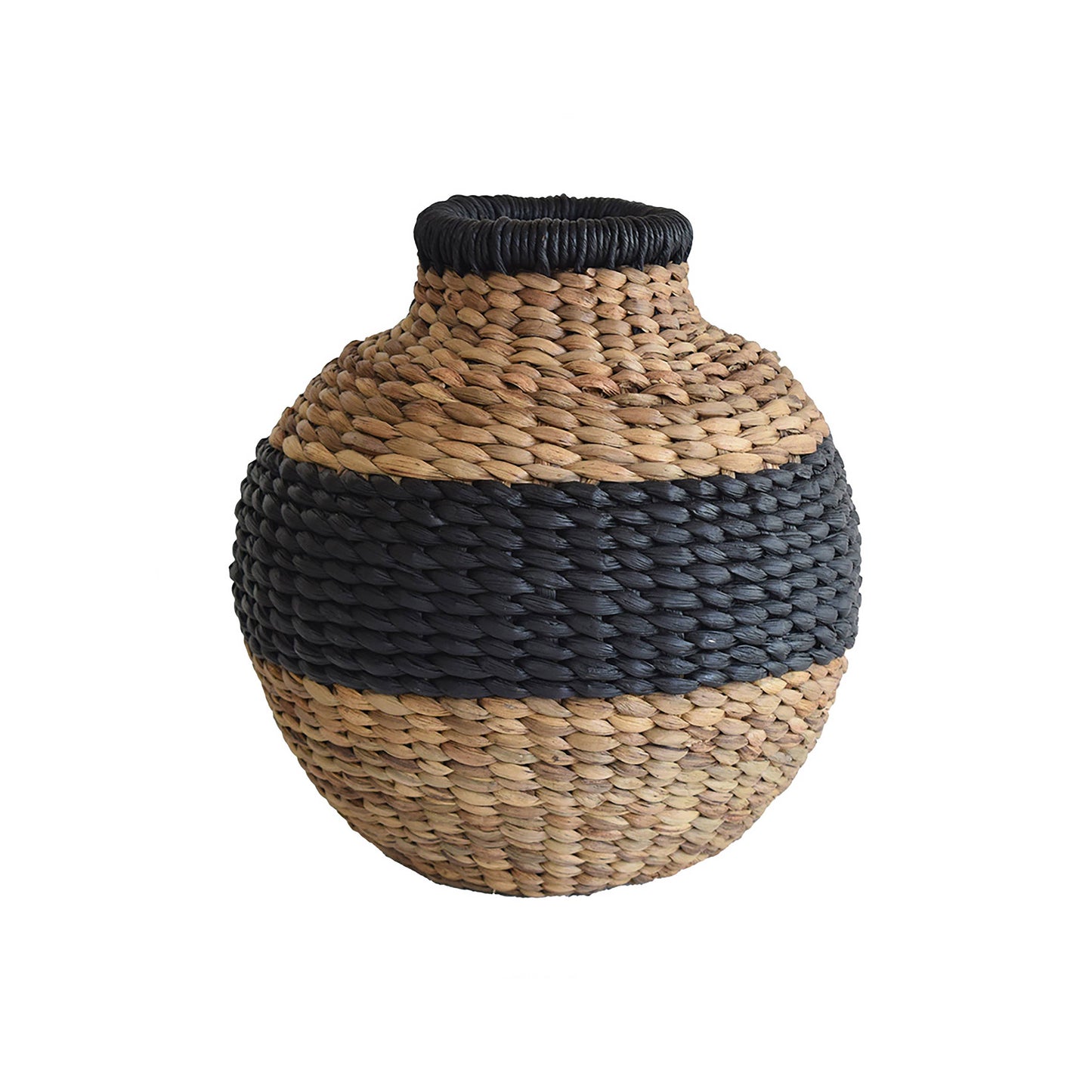 Ines Water Hyacinth Ball Vase