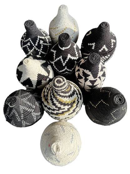 Ouida Diamond Black Berber mand
