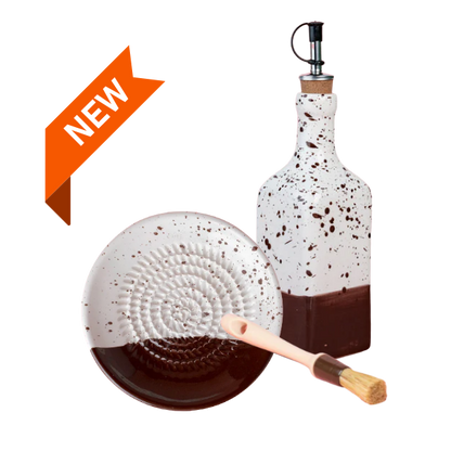 Giftset Brownie (Ráspo Mini + Oil Bottle + free Brush)