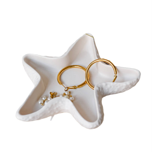 Zeester sieradenschaal