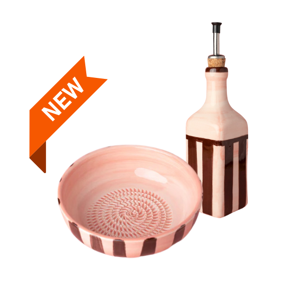 Giftset Chocolat (Raspbord + oliefles + gratis borsteltje) 