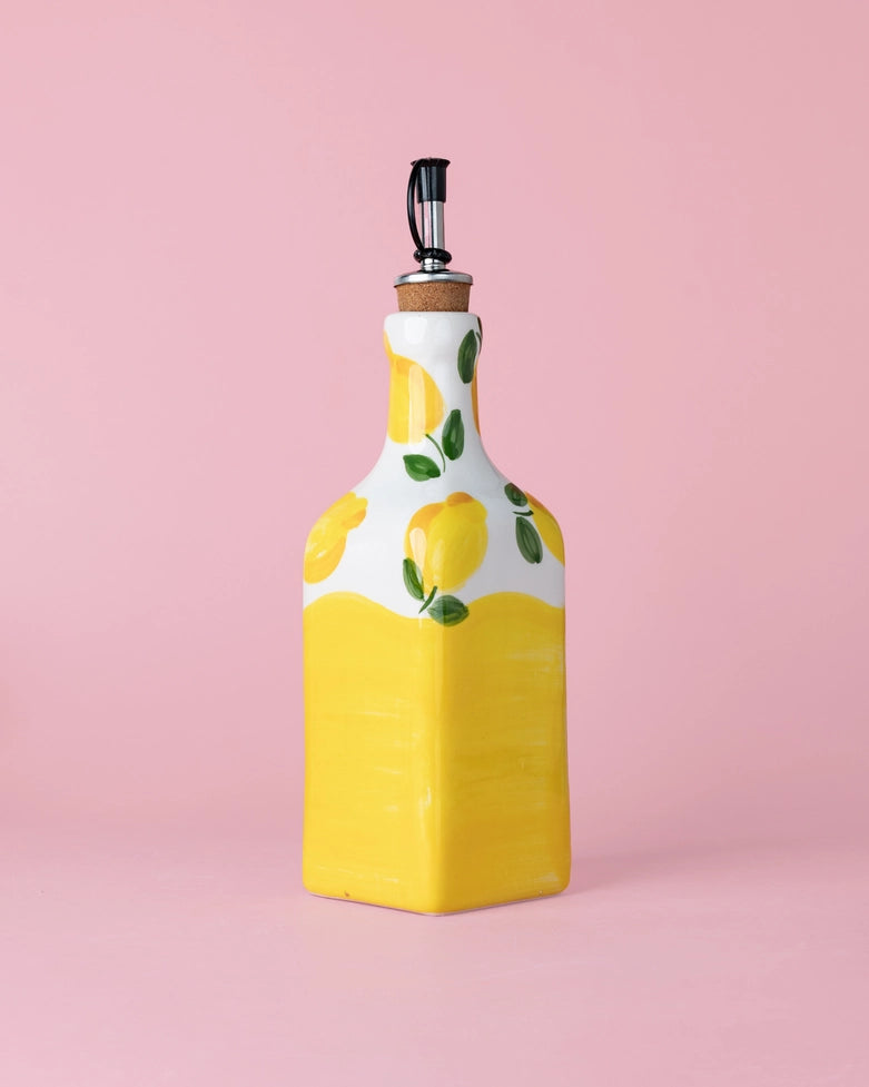 Giftset Limone (Mini raspbord + oliefles + gratis borsteltje) 