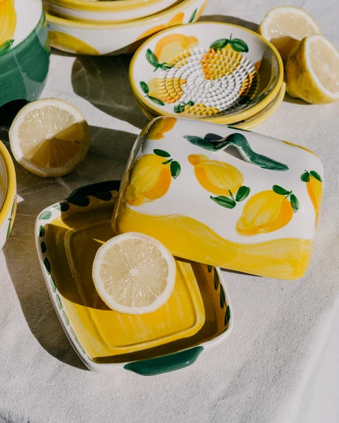 Ceramic butter dish