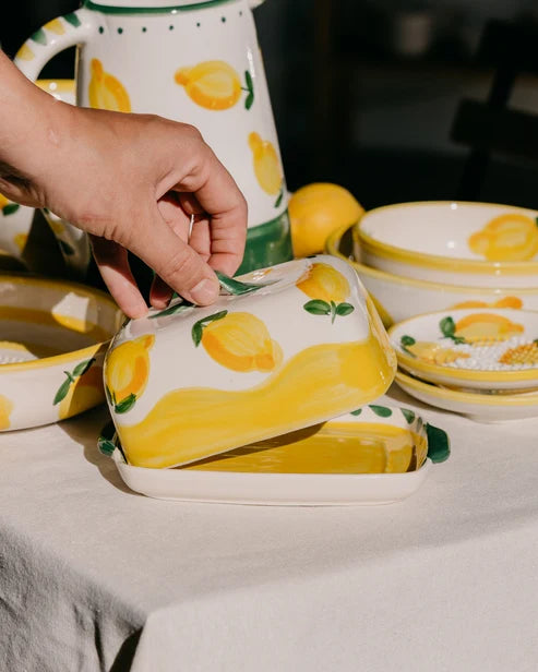 Ceramic butter dish
