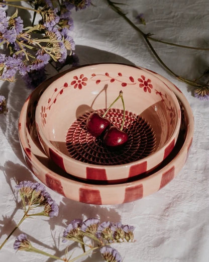 Medio | Keramisch raspbord ø15cm | Spaans, handgemaakt