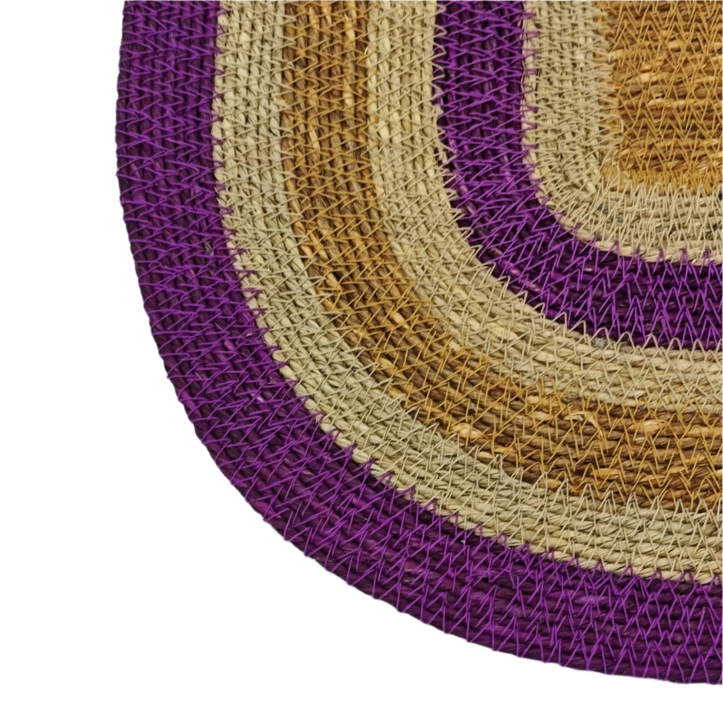 Multico Violet Raffia Placemat