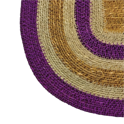 Multico Violet Raffia Placemat