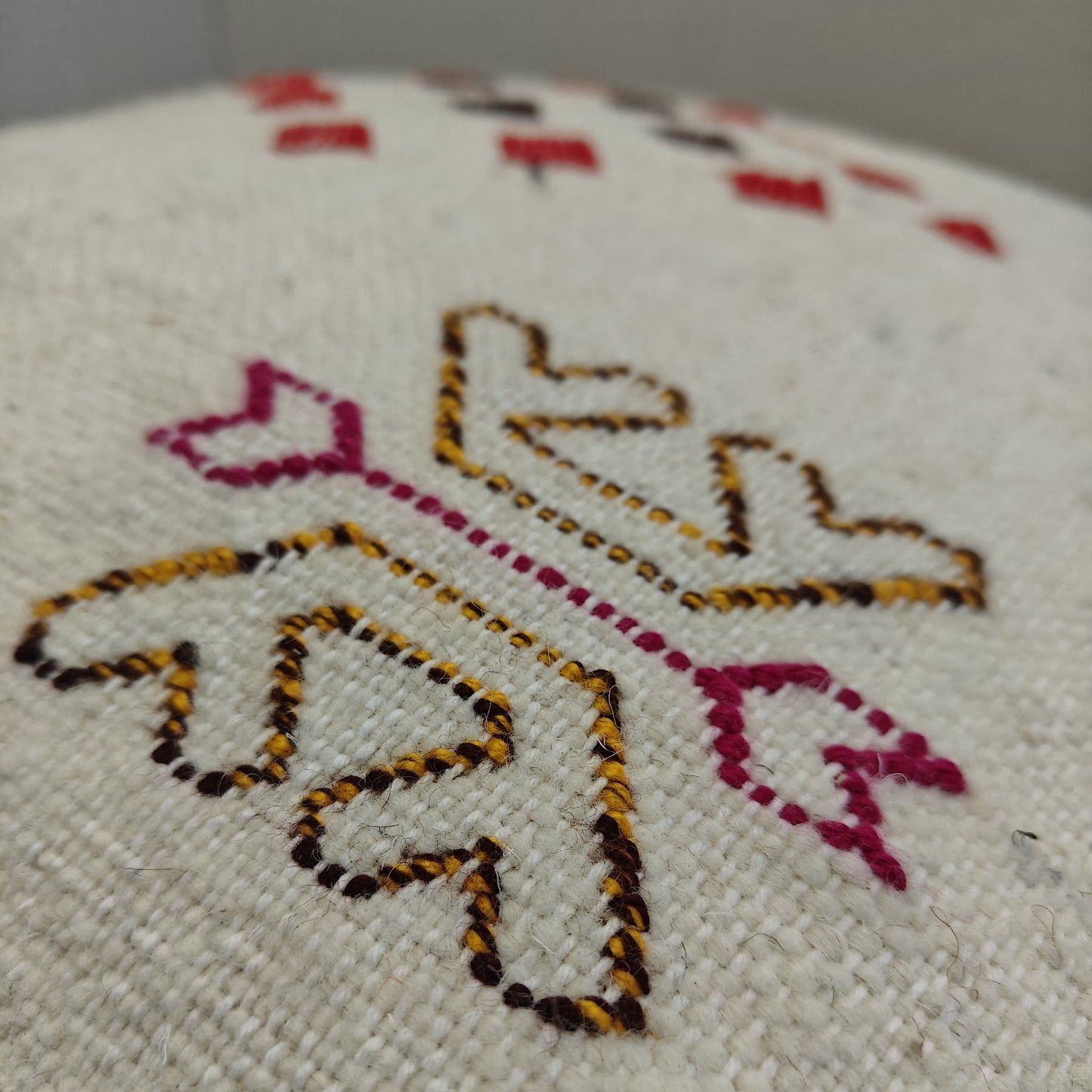 Kelim Geo Pouf - Floor Cushion