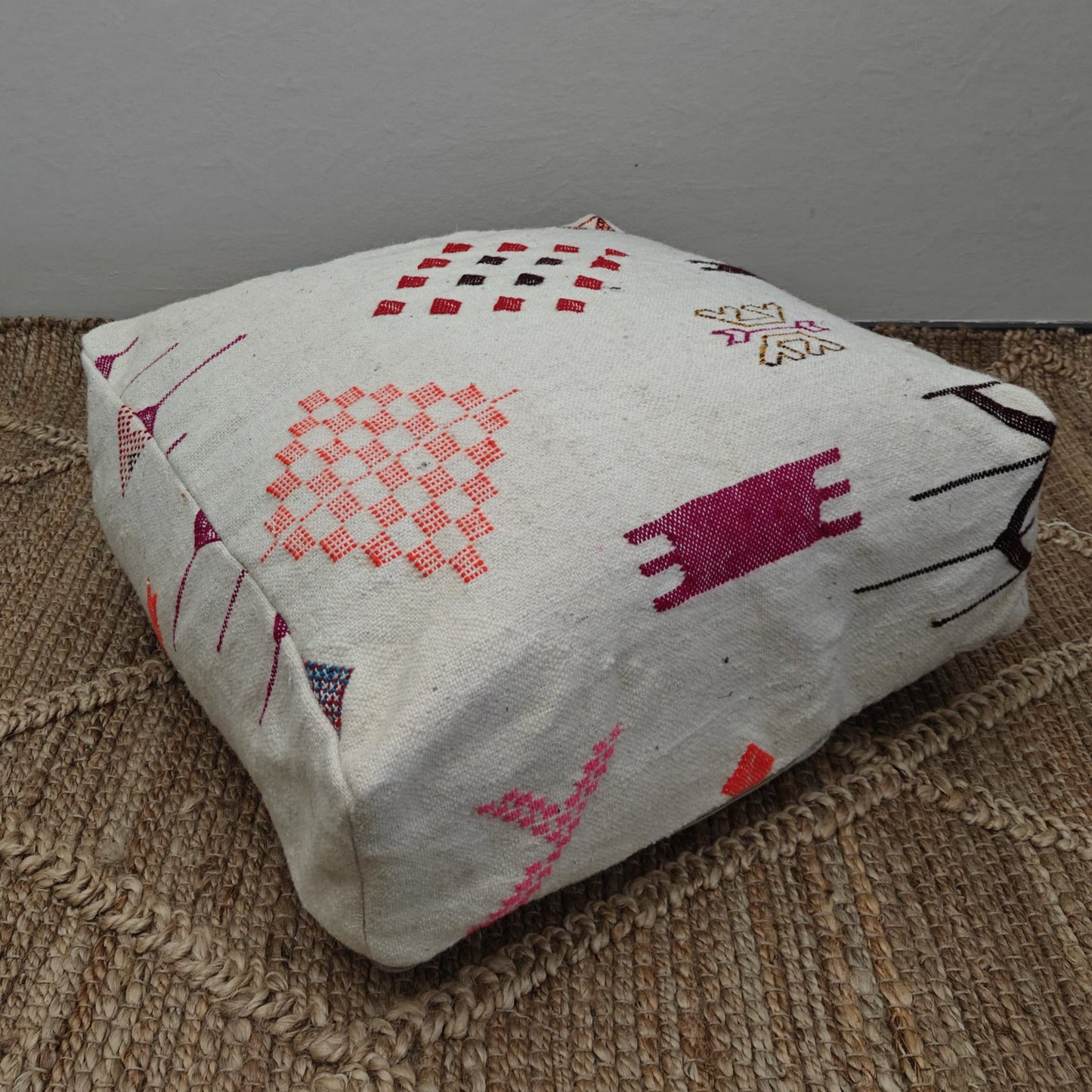 Kelim Geo Pouf - Floor Cushion