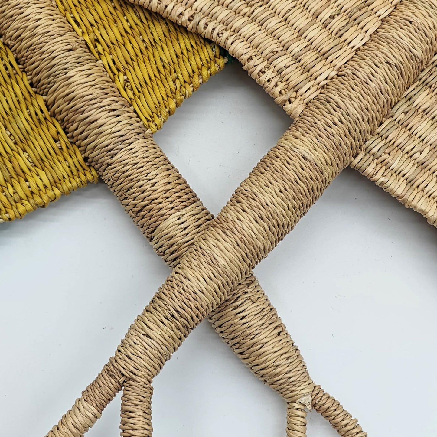 Peongo Ghanese decoratieve waaiers (Naturel)