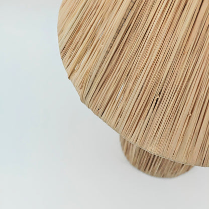 Natural Raffia Lamp