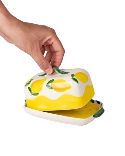 Ceramic butter dish