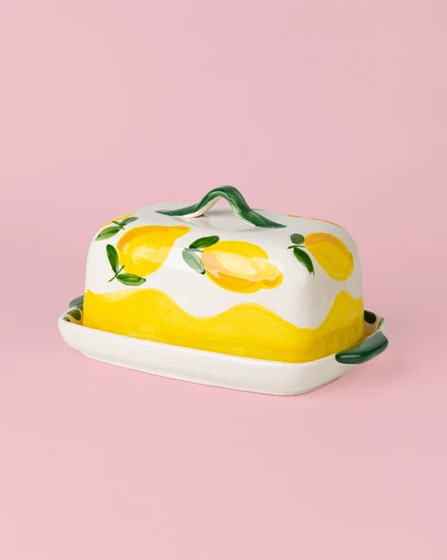 Ceramic butter dish