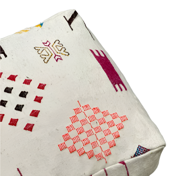 Kelim Geo Pouf - Floor Cushion