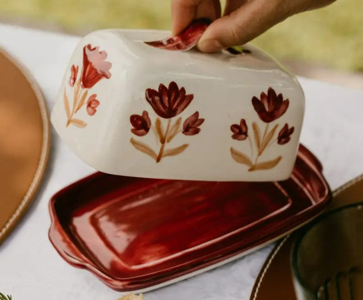Ceramic butter dish
