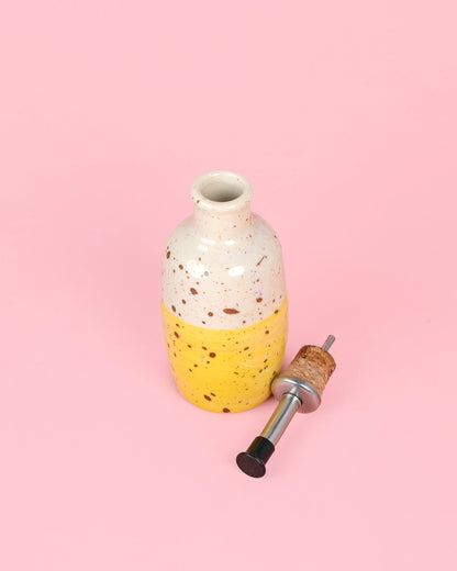 Mini Cinnamon Ceramic Oil Dispenser 100ml