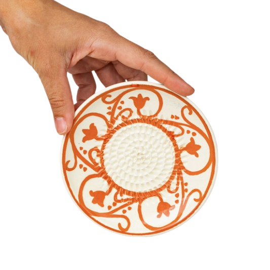 Mini | Keramiek rasp ø12.5cm | Spaans, handgemaakt