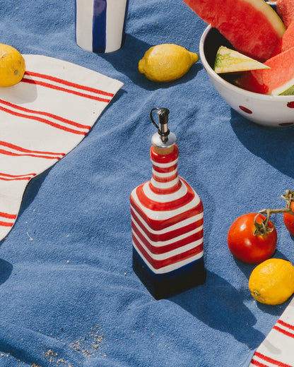 Giftset Riviera (Mini raspbord + oliefles + gratis borsteltje) 