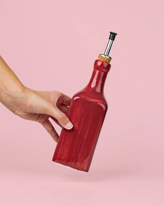 Giftset Harvest (Raspbord + oliefles + gratis borsteltje) 