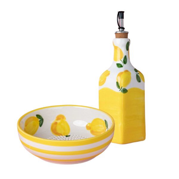 Set Limone (Raspbord + oliefles + gratis borsteltje) 