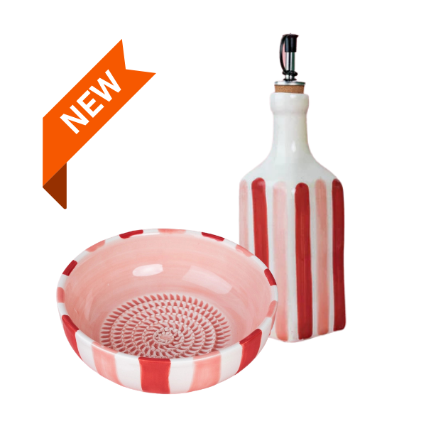 Giftset Sweetheart (Raspbord + oliefles + borsteltje) 