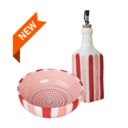 Giftset Sweetheart (Raspbord + oliefles + borsteltje) 