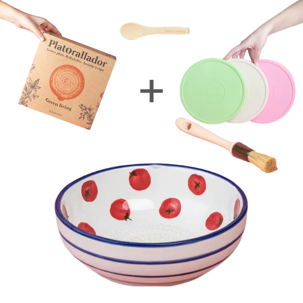 Starter Set Medio (raspbord + deksel + borsteltje)